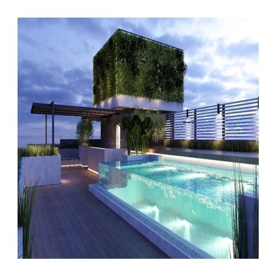 Endlose PMMA-Plexi-Glasplatte für großen transparenten Schwimmbad