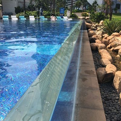 Maßgeschneiderte Größe Durchsichtige Acrylplatten Für Poolzaun AUPOOL Polycarbonat Pool Deckel