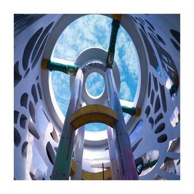 Acrylplattendicke 30 mm 950 mm Außen Acrylplatte für Schwimmbad