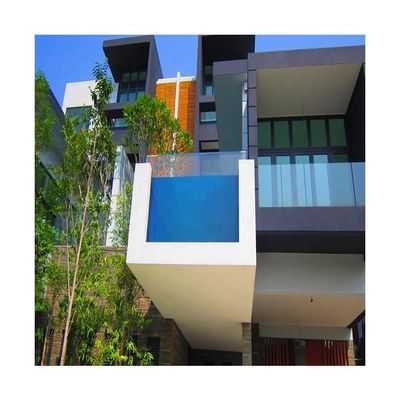 Überlegene Endlose Pools Stahlkonstruktion Vorgefertigte Split-Behälter Exklusives Design