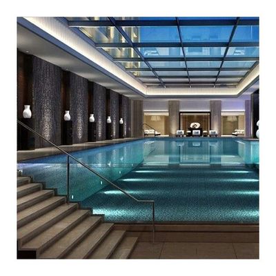 Hochtransparentes klares Acryl-Schwimmbad für Familien mit vielseitigem Baustoff
