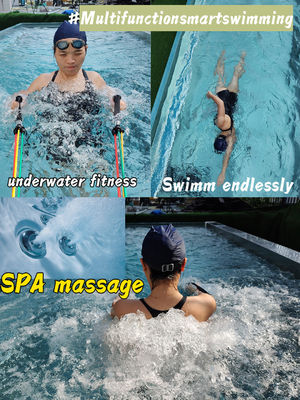 100% Virgin PMMA Import Acryl Endlos Pool Versand Container Schule Offene Seiten