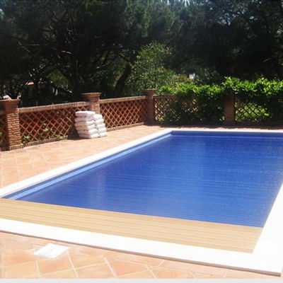 Transparent Blau AUPOOL OEM Automatisches Pooldeckel mit CE-Zertifizierung und 12V-Motoren