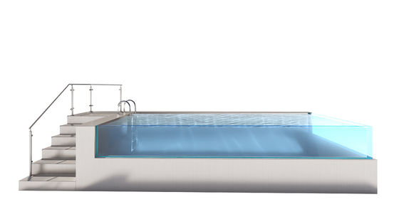 Gymnastik-Pool Endloser Pool Versandbehälter Schwimmbad Spa-Pools Schwimmbäder Edelstahl-Pool
