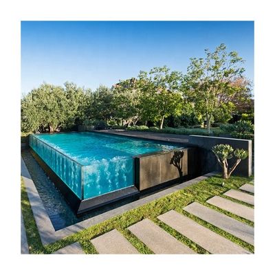 Vorteilhafte individuelle Größe 30-300mm Dicke Klares Acrylfensterblatt für Schwimmbad
