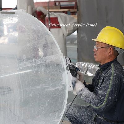 Hochwertiges Acryl-Poolglas Dauerhafte Funktion für endlose Schwimmbäder