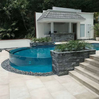 Hochlichtübertragung Acryl Pool Glas Schwimmbad von AUPOOL für Ihr Poolprojekt