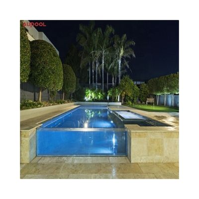 Hochlichtübertragung Acryl Pool Glas Schwimmbad von AUPOOL für Ihr Poolprojekt