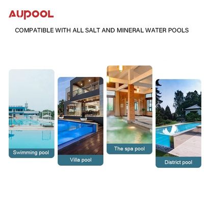 15-45 g Chlor-Ausgabe Salz Chlor-Generator AUPOOL 2 in 1 für öffentliche Schwimmbäder