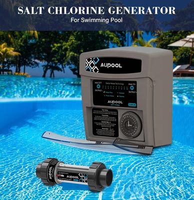 15-45 g Chlor-Ausgabe Salz Chlor-Generator AUPOOL 2 in 1 für öffentliche Schwimmbäder