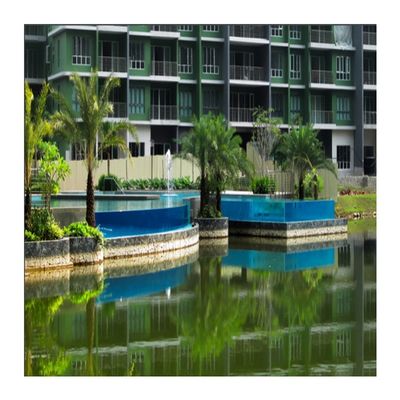 100% Lucite PMMA importiertes klares Acrylglas für Schwimmbäder