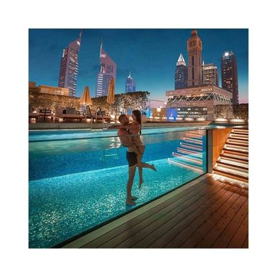 100% reines Rohmaterial aus Lucit PMMA AUPOOL Schwimmbadglas mit Acrylplatte