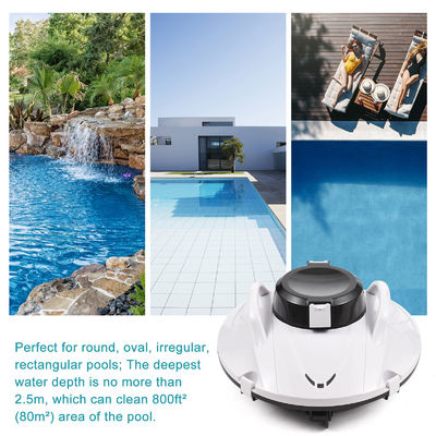 OEM-Schwimmbadgeräte Kabellose Poolreiniger für nasse und trockene Funktion