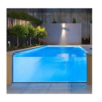 50 mm über dem Boden klares Schwimmbad mit Acrylglas