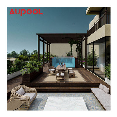 Dickes Acrylglas für überirdische Pools Genießen Sie einen klaren Blick auf Ihren Pool