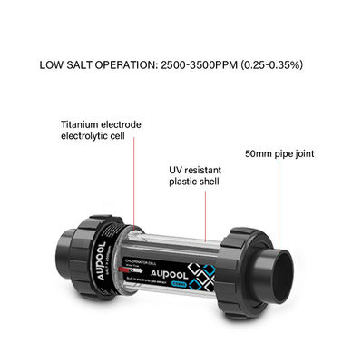 Salzwasserchlorinator Salzlösung Chlorsalzsystem für Schwimmbäder