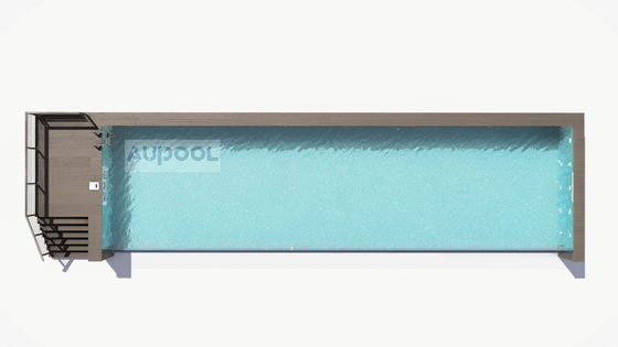 Unübertroffene Infinity Transparent Finish Schwimmbad für Hotels Schulen Sanatorien und Fitnessstudios