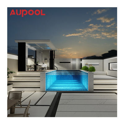 Gegossenes Acrylpaneel für Badewanne Badzimmer Sanitärwaren über dem Boden Acryl-Schwimmbad