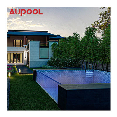 100 mm dicke Acryl-Schwimmbadwand mit trockener Thermostatik-Polymerisationstechnologie