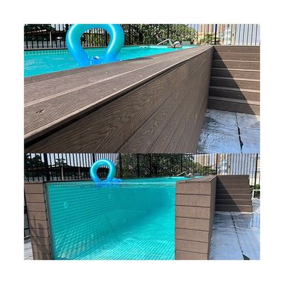Zwei Wasserpumpen vollständige Filtration vorgefertigtes Schwimmbad für den unterirdischen Raum