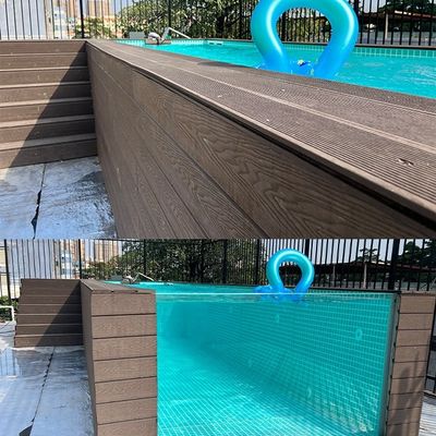 Zwei Wasserpumpen vollständige Filtration vorgefertigtes Schwimmbad für den unterirdischen Raum