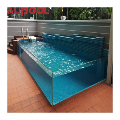 Acryl-Faschenglas-Poolschalen für Intex Indoor-Schwimmbad Außen