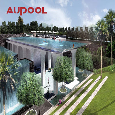 Acryl-100% Lucit PMMA Imported Commercial Grade Pvc Aufblasbar Transparent Pool Kuppel
