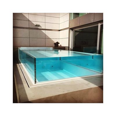 100 mm transparentes Acrylglas Schwimmbad-Panel gegossenes Acrylglas Stil ovale Form