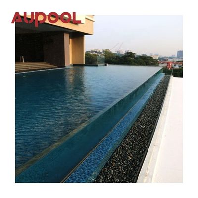 100 mm transparentes Acrylglas Schwimmbad-Panel gegossenes Acrylglas Stil ovale Form