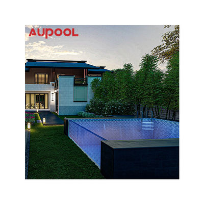 Offener klares, vorgefertigtes Schwimmbad aus Acryl mit individueller Plattendicke