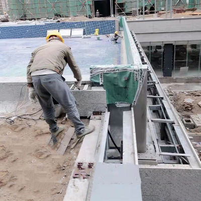 Pool Aupool Klares Transparentes PMMA-Panel über dem Boden Acryl-Außenbad