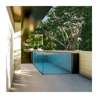 24m3 Poolwasserkapazität Transparentes Acryl-Kunststoffpaneel für Schwimmbadfenster
