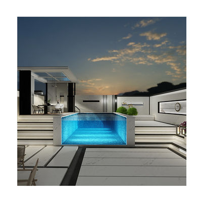 Außen-Super-Clear Acrylic Panel Fenster Pool für Luxus Villa Schwimmbad Glas