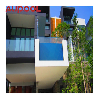 Modernes Design Acrylschwimmbad Außenbad 100% Lucit PMMA importierte Dicke