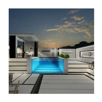 100 mm dicke UV-Acrylplatten mit hoher Lichtübertragung für maßgeschneiderte Schwimmbäder