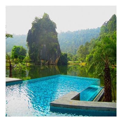 Klarer Luxus Garten Acryl 6 Meter Swimming Spa Pool für einfache Installation und klares Wasser