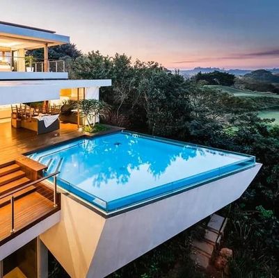 Akryl-Schwimmbad Endlos Indoor Sky Infinity Pool für tragbare Gruppenvergnügen