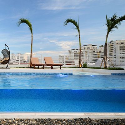 Acrylisches Outdoor-Schwimmbad mit trockener Thermostatik-Polymerisationstechnologie und 30 Jahre