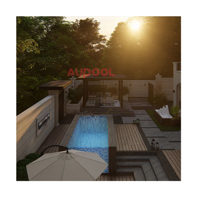 Villa Garden Acryl-Schwimmbad mit hoher Lichtdurchlässigkeit und Dichte von 1,20 g/cm3