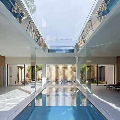 Privat Villa Garten Acrylglas Pool Wetterbeständig Boden Schwimmbad