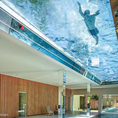 Privat Villa Garten Acrylglas Pool Wetterbeständig Boden Schwimmbad