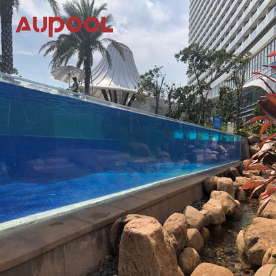 Klares Acrylblech Anpassbares Guss-Acryl-Panel für Unterwasserfenster Schwimmbad