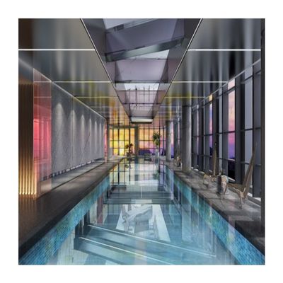 Endlose PMMA-Plexi-Glasplatte für großen transparenten Schwimmbad
