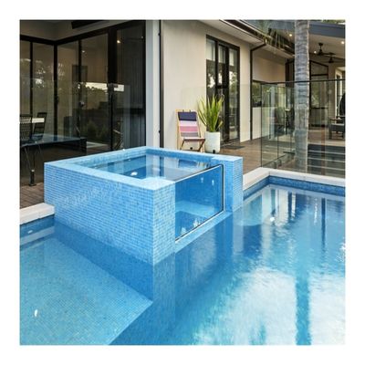 Transparentes Aquarium im Freien mit stilvollem Design zum Verkauf