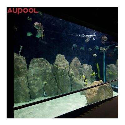 Schwimmbad über dem Boden Frp-Pools mit klarem Acrylfenster und anpassbarem Design