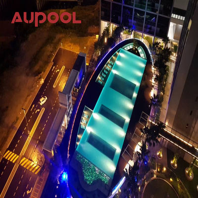 Akryl-100% Lucit PMMA Import-Pool-Design für ein transparentes Außenbad
