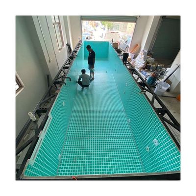 Hotel Hinterhof vorgefertigtes Schwimmbad mit individuellem Design und 1,2 g/cm3 Dichte
