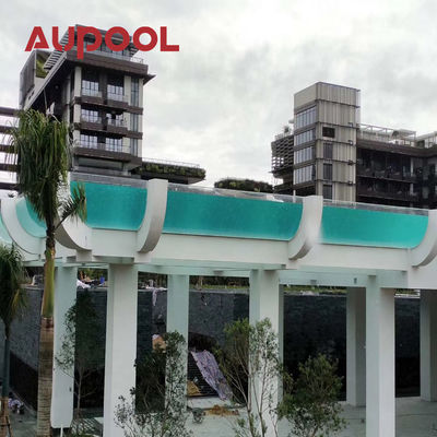 Durchsichtige Acrylplatten mit einer Dicke von 30-950 mm für das Design von Pools und Aquarien