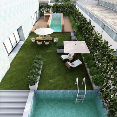 Wohnraum-Übungen Anpassung über dem Boden Glasfaser Lap Pool Anpassung Dichte 1,2 g/cm3