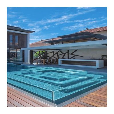 50 mm dicke klare Acrylglasplatten für Schwimmbäder Dichte 1,20 g/cm3 und langlebig